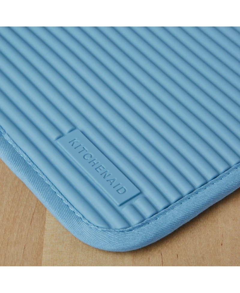 KitchenAid Ribbed Soft Silicone 2-Pc. Pot Holder Set