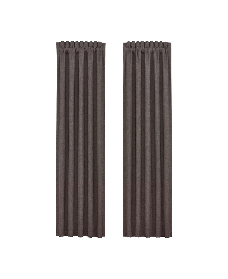 J Queen New York Flint Window Panel Pair, 50" x 84"