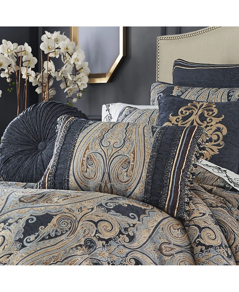 J Queen New York Luciana Boudoir Decorative Pillow, 15" x 23"