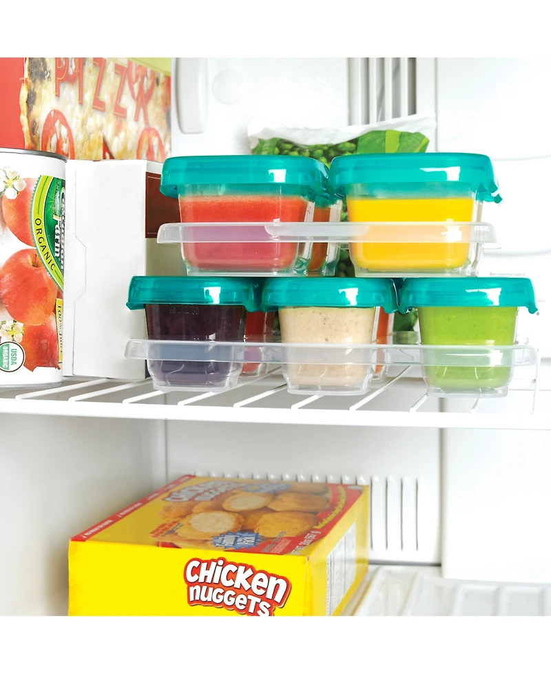 Oxo Tot 12-Pc. Plastic Freezer Food Storage Container Set with Tray