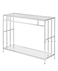 Mission Glass Console Table