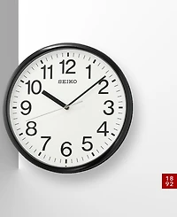 Seiko Classic Black Office Clock