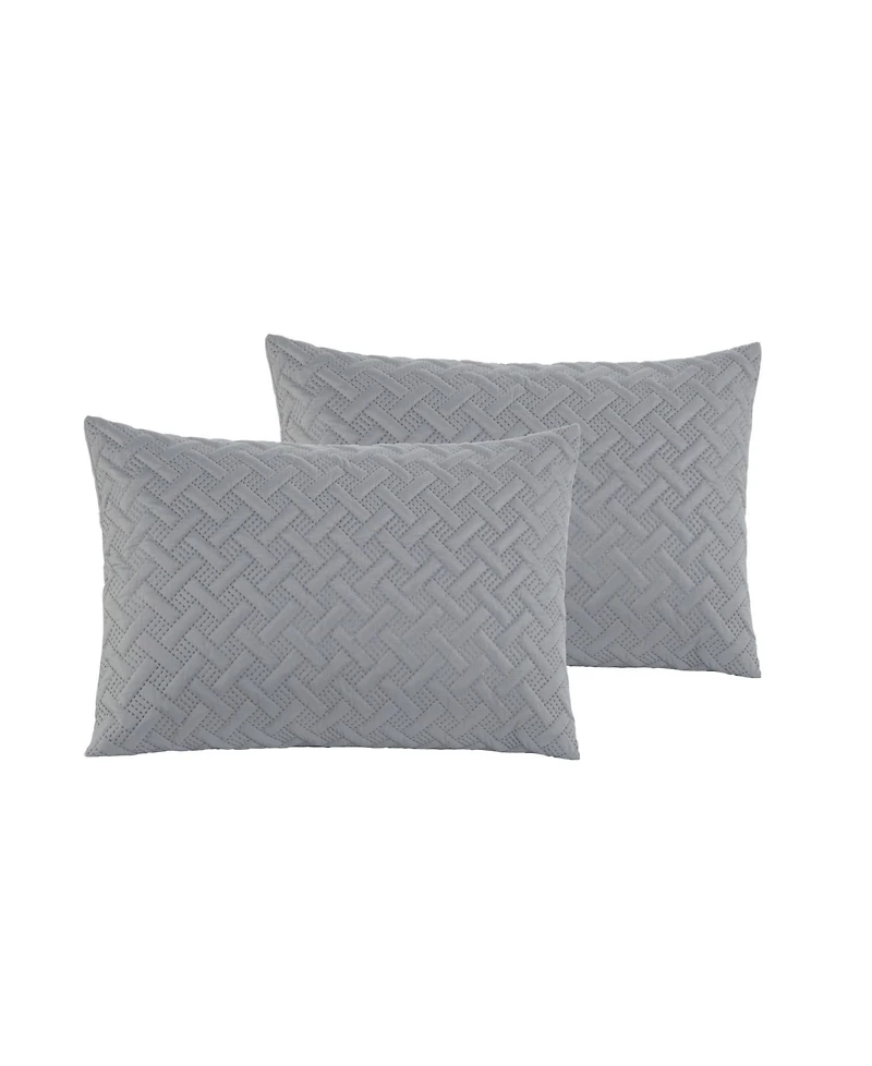 Vcny Home Nina Embossed Comforter Set
