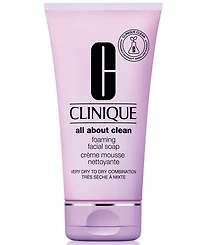 Clinique All About Clean Foaming Face Cleanser with Hyaluronic Acid, 5.0 oz