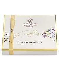 Godiva Happy Birthday Truffle Gift Box, 12 Pieces