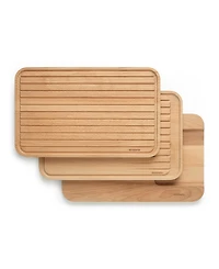 Brabantia Set of 3 Wooden Chopping Boards
