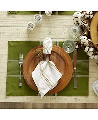 Design Imports Fiesta Check Placemat, Set of 6