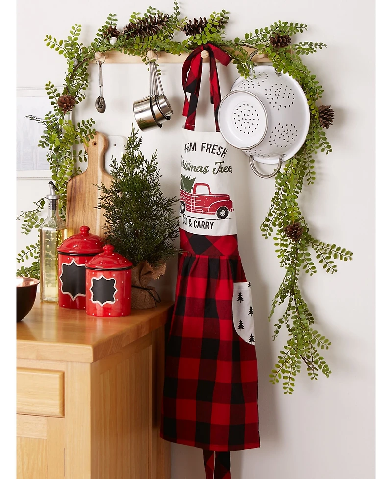 Design Imports Christmas Truck Apron