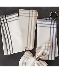 Design Imports Home Sweet Farmhouse Kitchen Textiles, 20" x 20", Set of 6