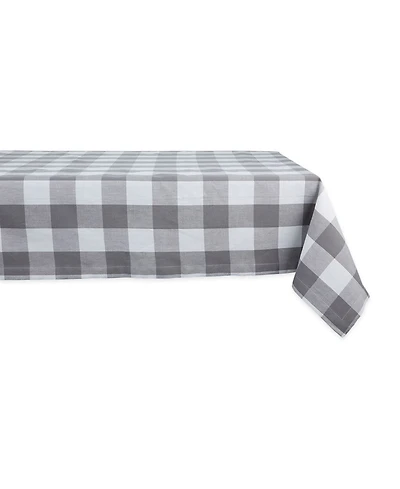 Design Imports Buffalo Check Tablecloth, 60" x 120"