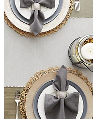 Design Imports Ribbed Table Runner, 13" x 72"