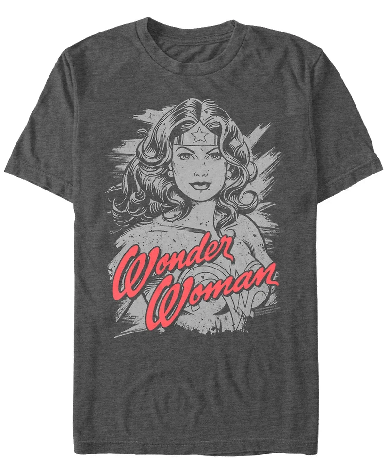 Men's Wonder Woman She is Power Short Sleeve T-shirt