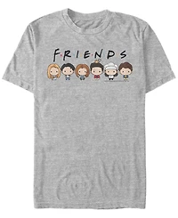 Men's Friends Chibi Short Sleeve T-shirt