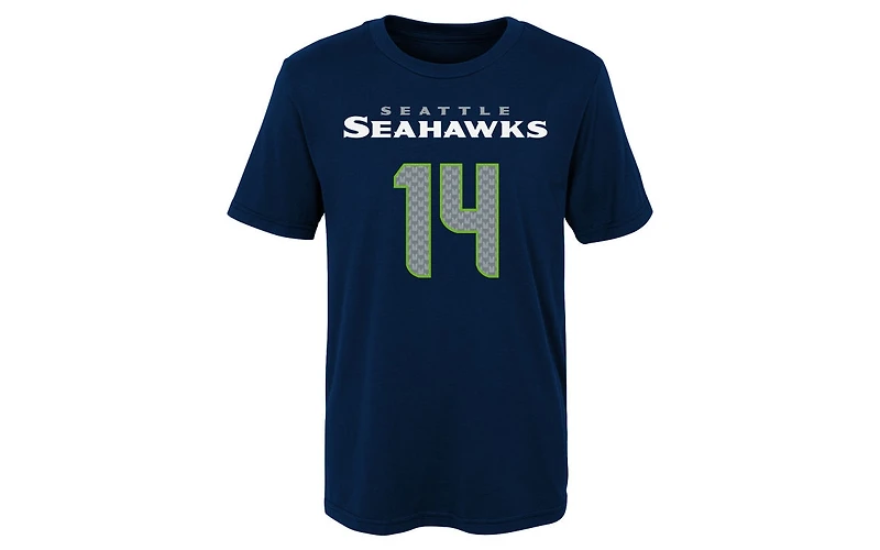 Nike Little Boys and Girls Seattle Seahawks Mainliner Player T-shirt - D.k. Metcalf