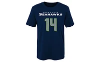 Nike Little Boys and Girls Seattle Seahawks Mainliner Player T-shirt - D.k. Metcalf