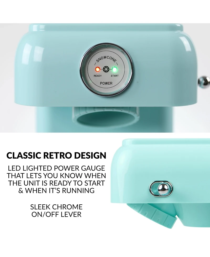 Nostalgia CLSC1AQ Classic Retro Snow Cone Maker