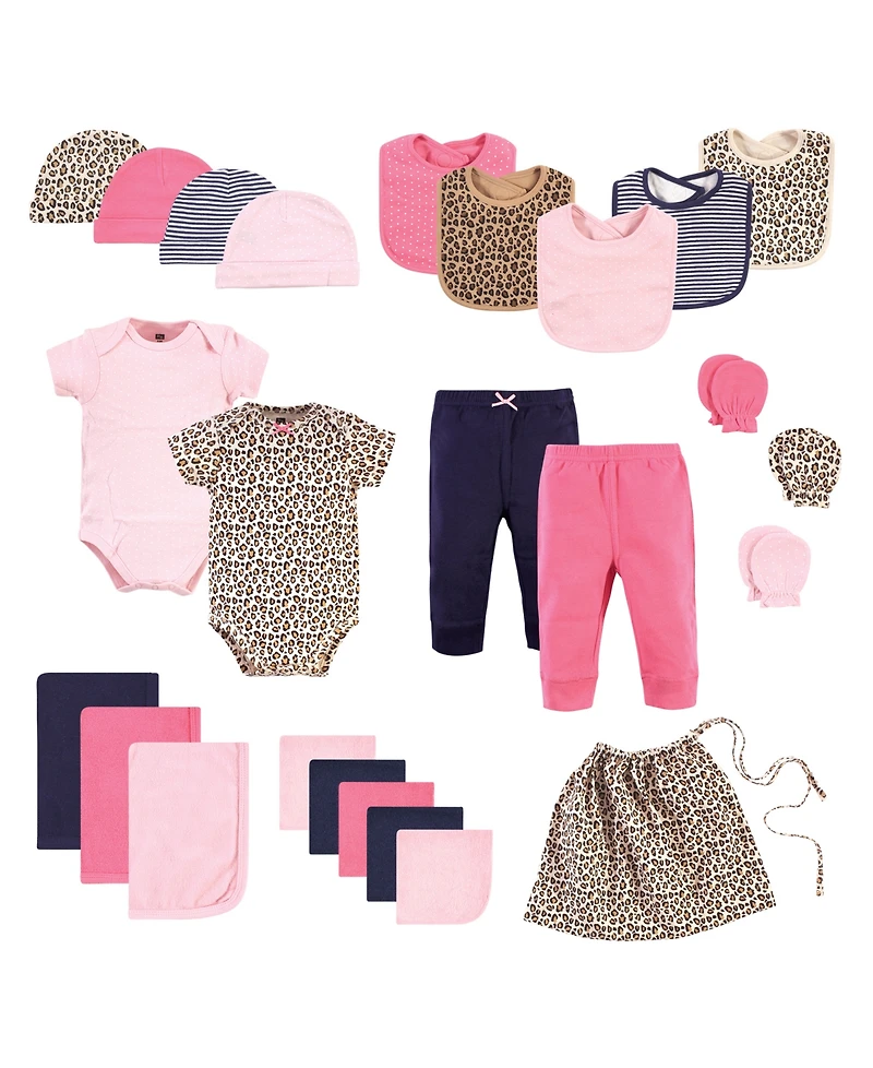Hudson Baby Baby Girls Hudson Layette Starter Set 25pc