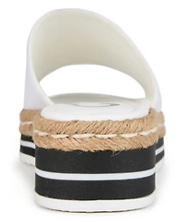 Journee Collection Women's Rosey Espadrille Platform Wedge Sandals