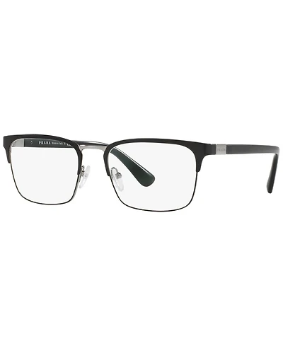 Prada Pr 54TV Men's Rectangle Eyeglasses