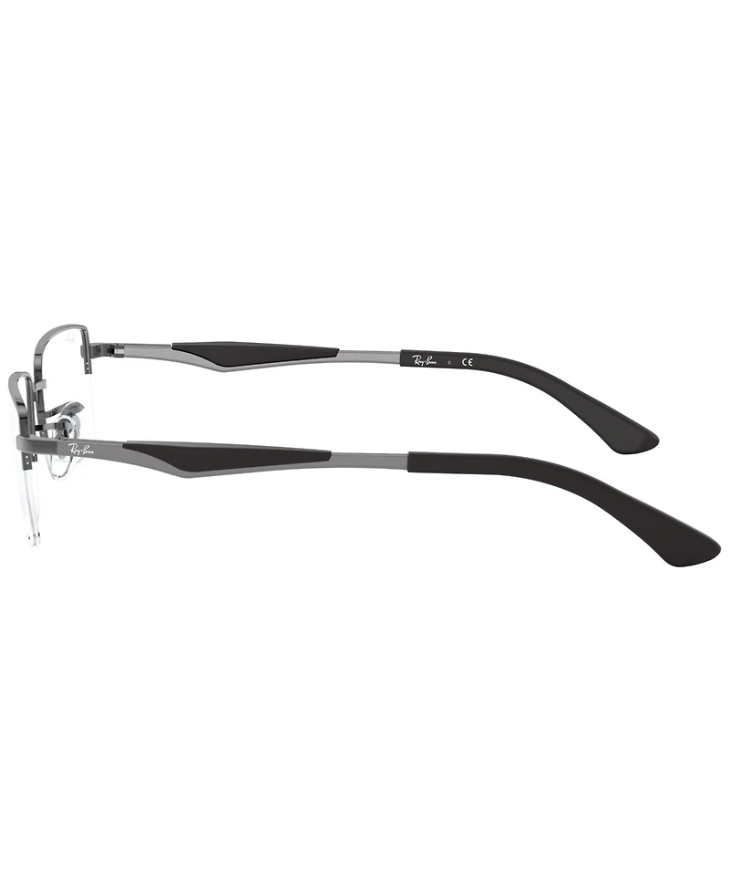 Ray-Ban RX6285 Unisex Rectangle Eyeglasses