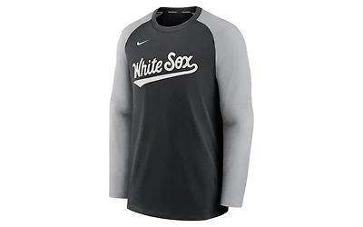 Nike Men's Chicago White Sox Authentic Collection Pre-Game Crew Sweatshirt