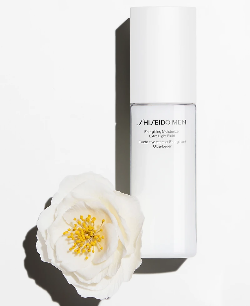 Shiseido Men Energizing Moisturizer Extra Light Fluid, 3.4 oz.