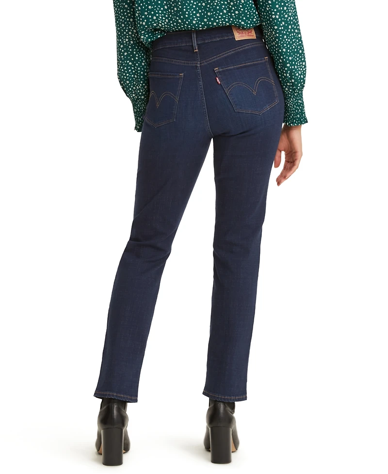 Levi's Women's Classic Mid Rise Straight-Leg Jeans