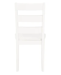 Silio Ladder Back Dining Chair, Set of 2