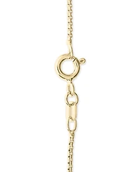 Men's Diamond Hamsa Hand 22" Pendant Necklace (1/4 ct. t.w.) 14k Gold-Plated Sterling Silver or
