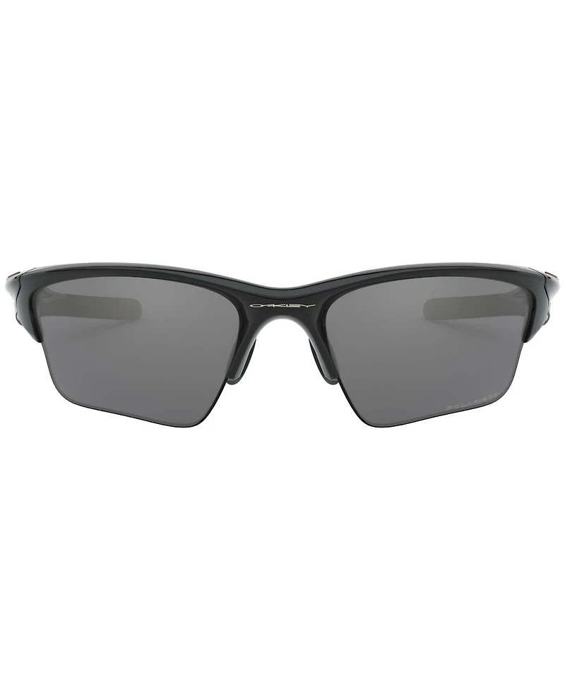 Oakley Men's Polarized Sunglasses, OO9154 Half Jacket 2.0 Xl