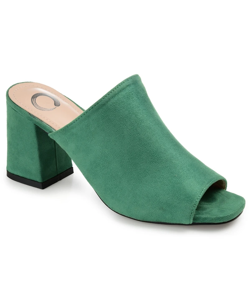 Journee Collection Women's Adelaide Block Heel Sandals