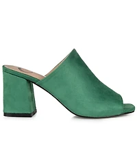 Journee Collection Women's Adelaide Block Heel Sandals