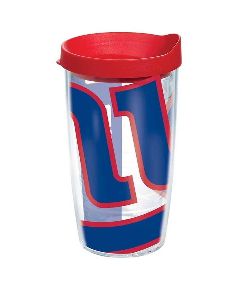 Tervis Nfl New York Giants - Colossal Made in Usa Double Walled Insulated Tumbler Travel Cup Keeps Drinks Cold & Hot, 16oz, Classic