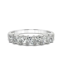 Moissanite Square Anniversary Band 1-1/4 ct. t.w. Diamond Equivalent in 14k White Gold