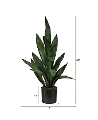 2' Sansevieria Artificial Plant