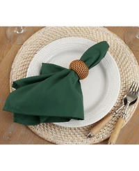 Saro Lifestyle Everyday Design Cloth Table Napkins, Set of 12, 20" x