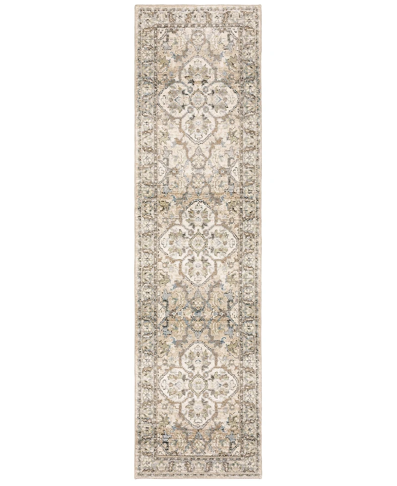 Oriental Weavers Andorra 9818G 2'6" x 12' Runner Rug