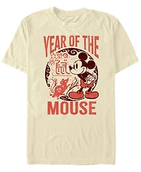 Men's Mickey Classic Year of The Mouse Short Sleeve T-shirt