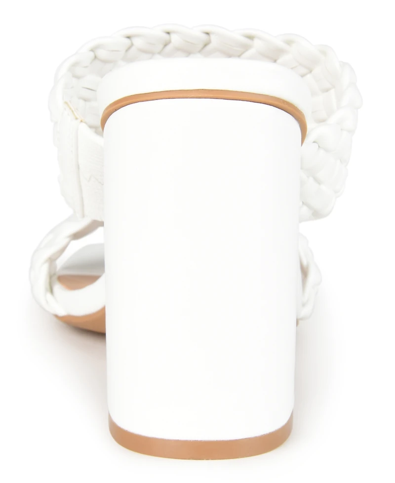 Journee Collection Women's Melissa Woven Sandals