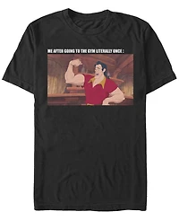 Fifth Sun Men's Gaston Gym Meme Short Sleeve Crew T-shirt