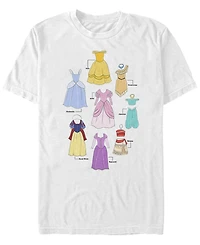 Fifth Sun Men's Textbook Dresses Short Sleeve Crew T-shirt