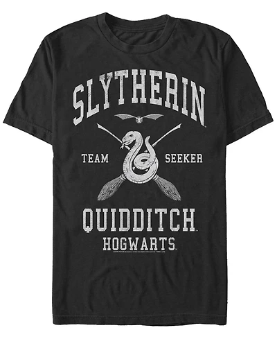 Fifth Sun Men's Slytherin Seeker Short Sleeve Crew T-shirt