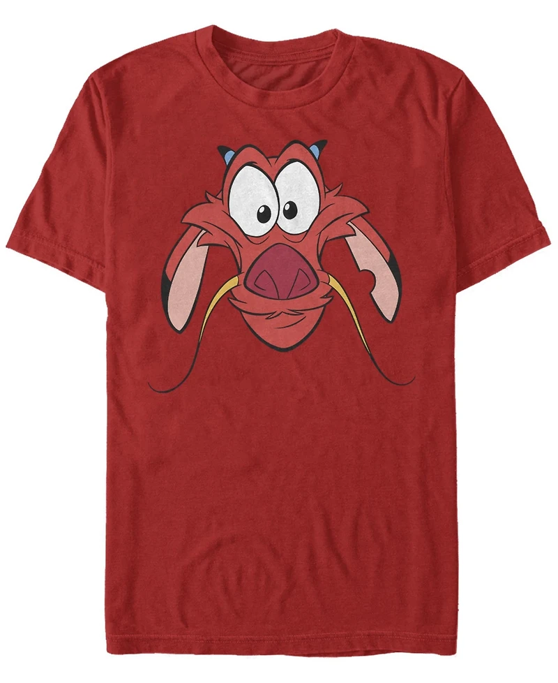 Fifth Sun Men's Big Face Mushu Short Sleeve Crew T-shirt