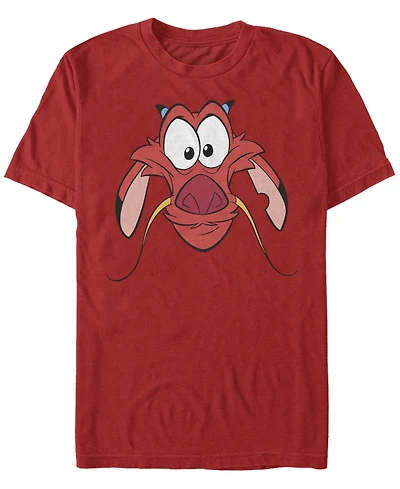 Fifth Sun Men's Big Face Mushu Short Sleeve Crew T-shirt