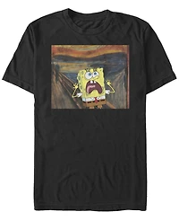 Fifth Sun Men's Sponge Scream Short Sleeve Crew T-shirt
