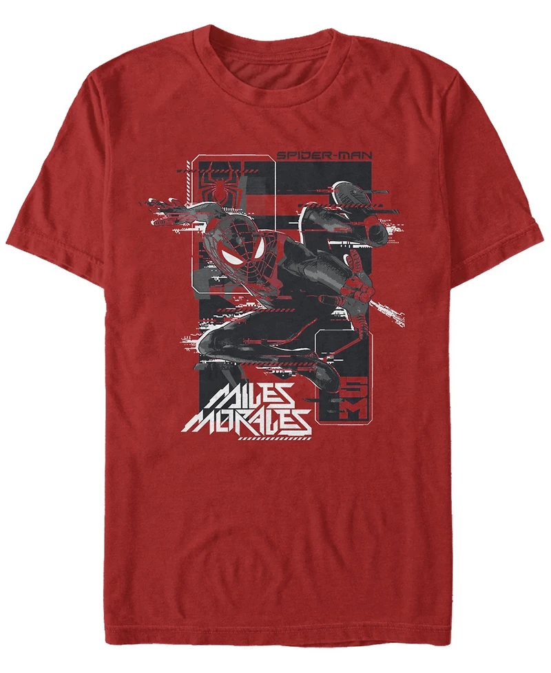 Fifth Sun Men's Slinging Web Short Sleeve Crew T-shirt