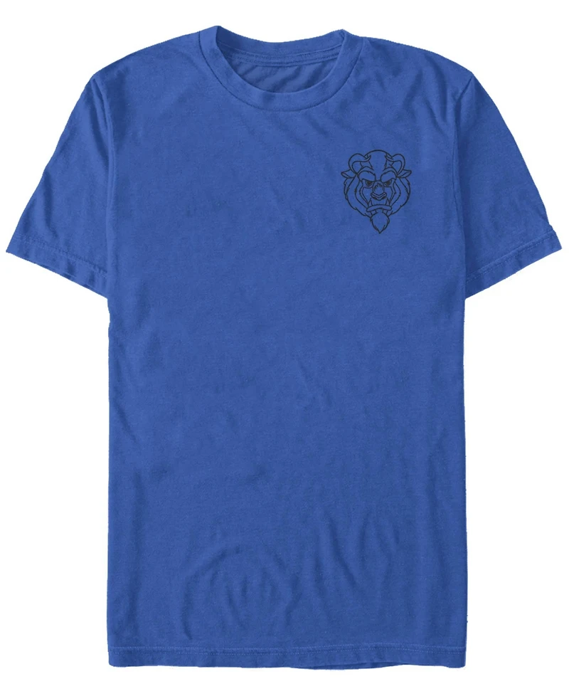 Fifth Sun Men's Beast Line Short Sleeve Crew T-shirt
