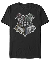 Fifth Sun Men's Hand Drawn Crest Short Sleeve Crew T-shirt