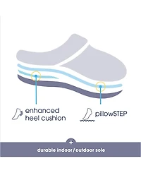 Isotoner Signature Women's Micro Terry Milly Hoodback Slipper