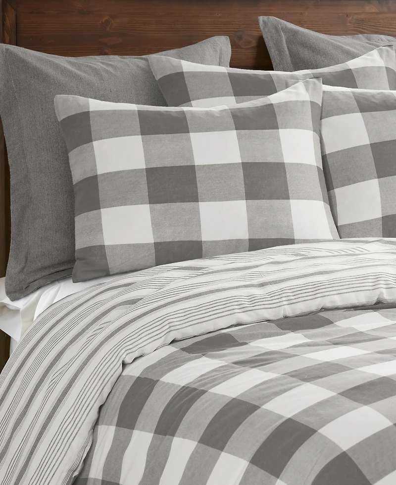 Levtex Camden Buffalo Check 2-Pc. Duvet Cover Set, Twin/Twin Xl
